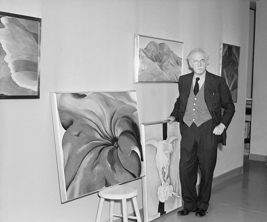 Alfred Stieglitz Georgia O'Keeffe 