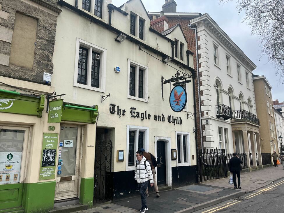 történelem angol pub Oxford kocsma