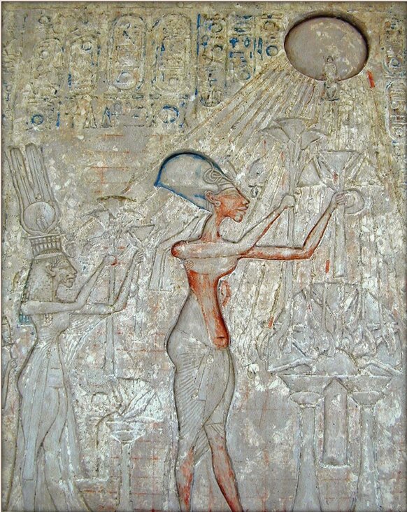 múmia Egyiptom Nefertiti IV. Amenhotep fáraó