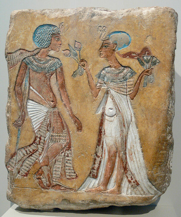 múmia Egyiptom Nefertiti IV. Amenhotep fáraó