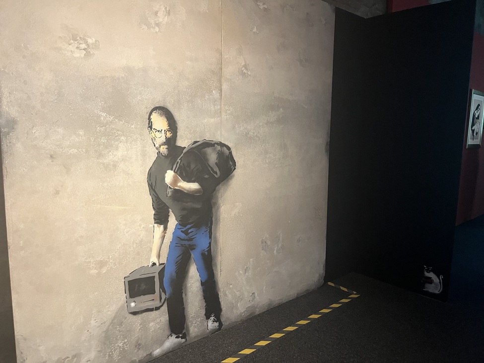 festészet művészet street art Banksy grafika