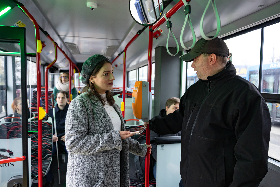 villamos BKK beszélő buszozás vakok és gyengénlátók