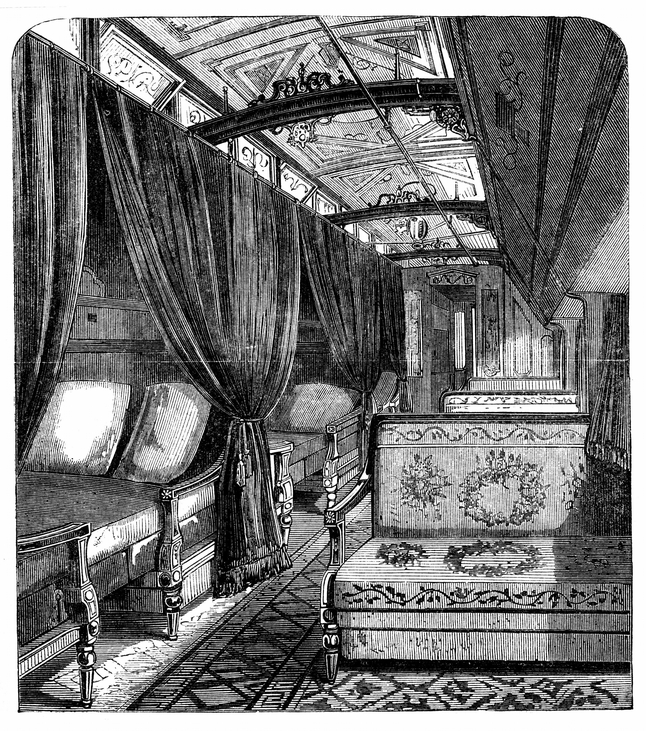 A Pullman-kocsi belülről - Forrás: Getty Images/Photo12/Universal Images Group